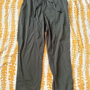 Lululemon Athletica Dark Green Track Pants